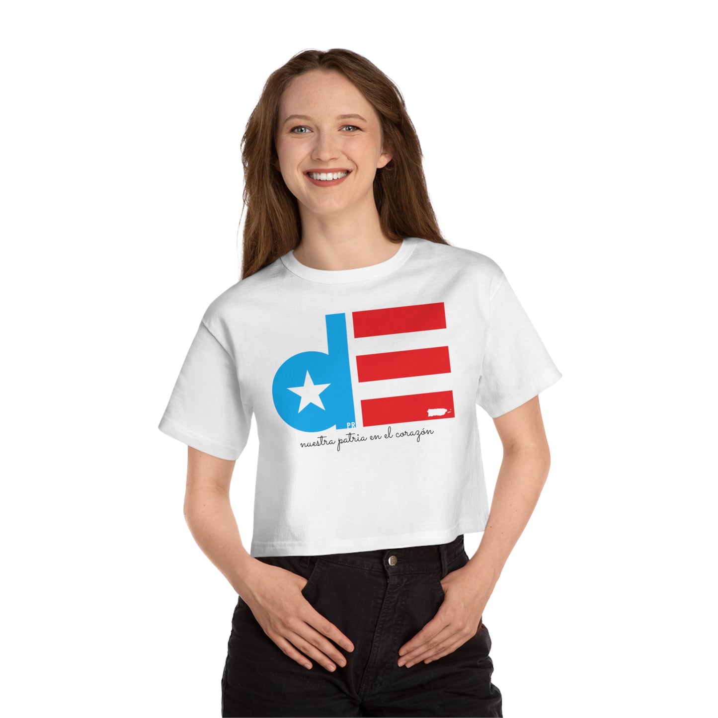 Dpr MAPA Puerto Rico Flowy Cropped Tee