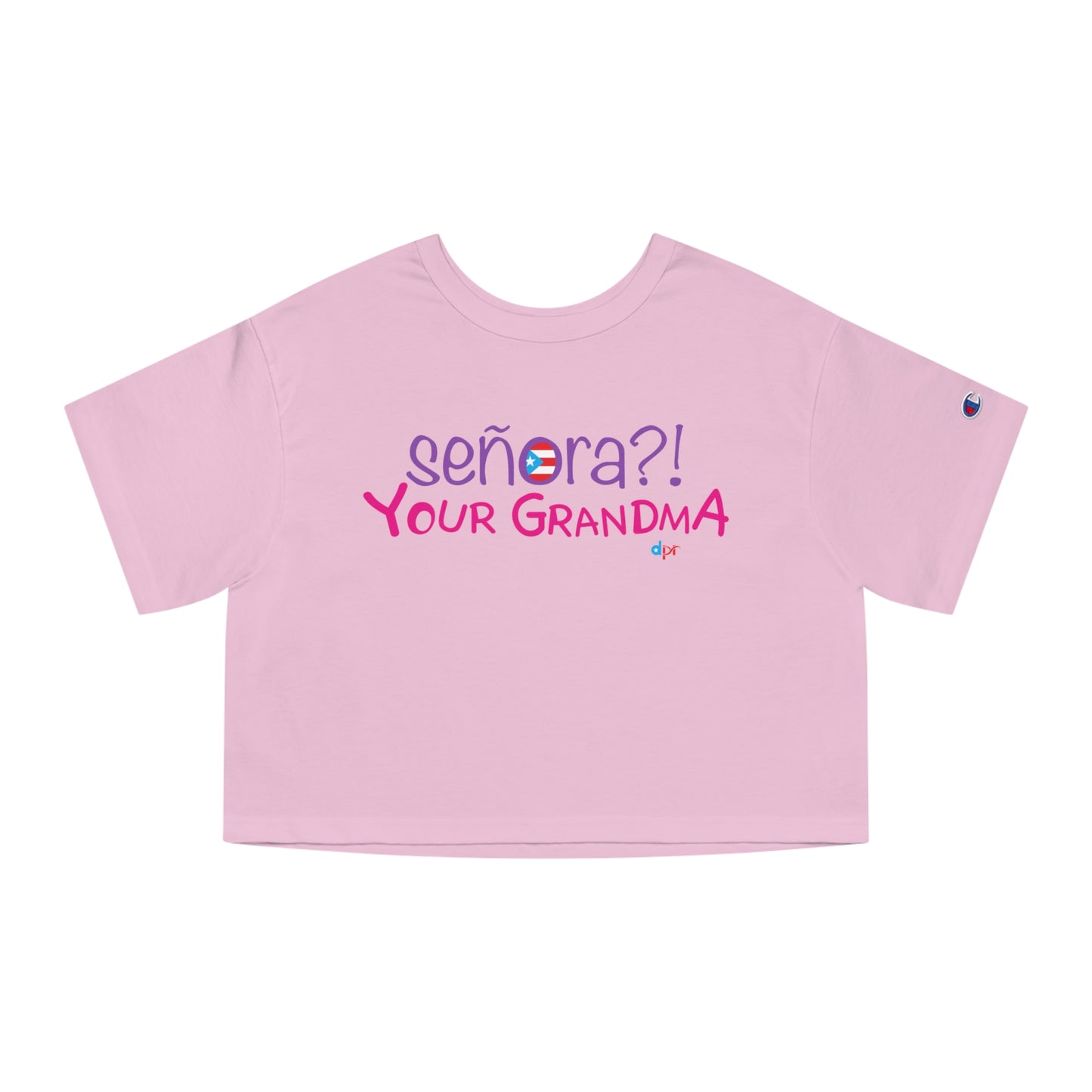 Señora Your Grandma Women's Flowy Cropped Tee