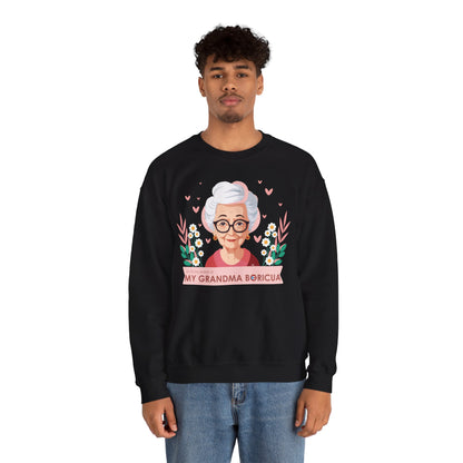 In Loving Memory of My Grandma Boricua Heavy Blend™ Crewneck Sweaters