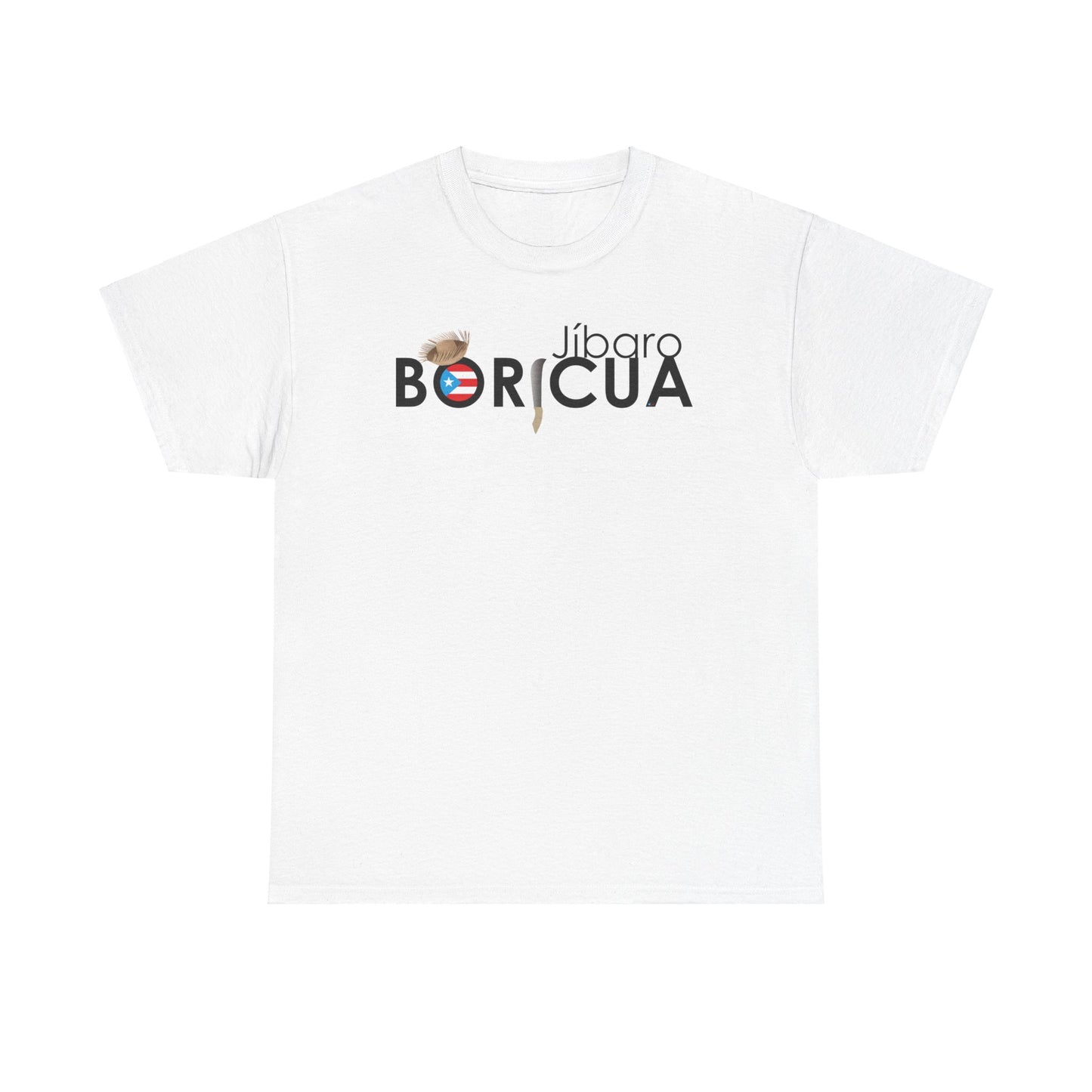 Jíbaro Boricua Unisex Heavy Cotton Tee