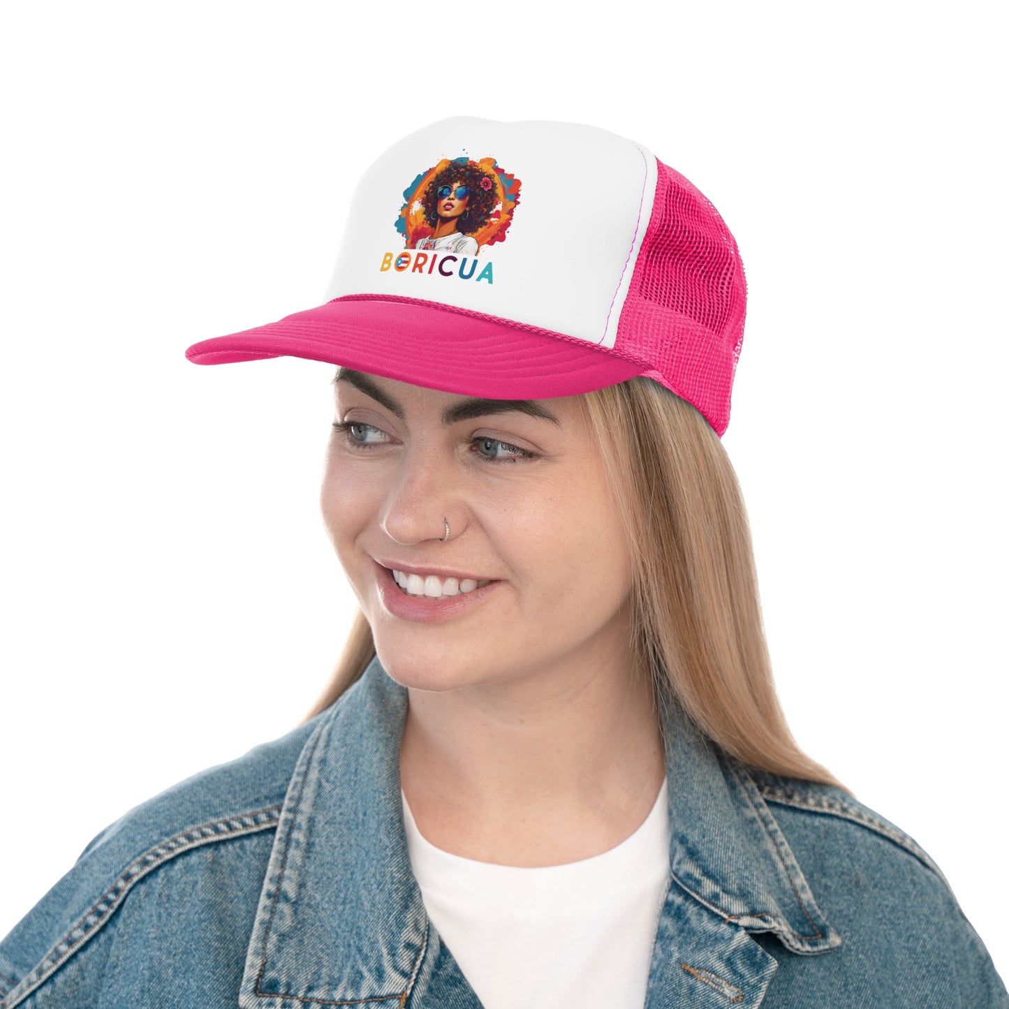 Flow Boricua Puerto Rican Pride Trucker Caps FREE SHIPPING