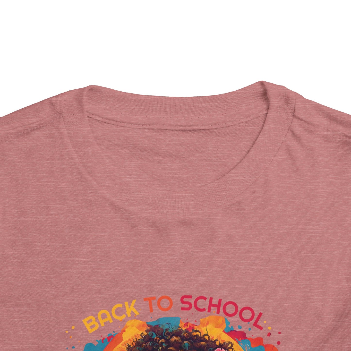 Back to School Maranta Boricua Toddler Short Sleeve Tee