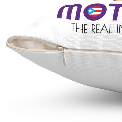 Mother The Real Influencer Spun Polyester Square Pillow