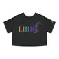 LIBRE BORICUA Flowy Cropped Tee