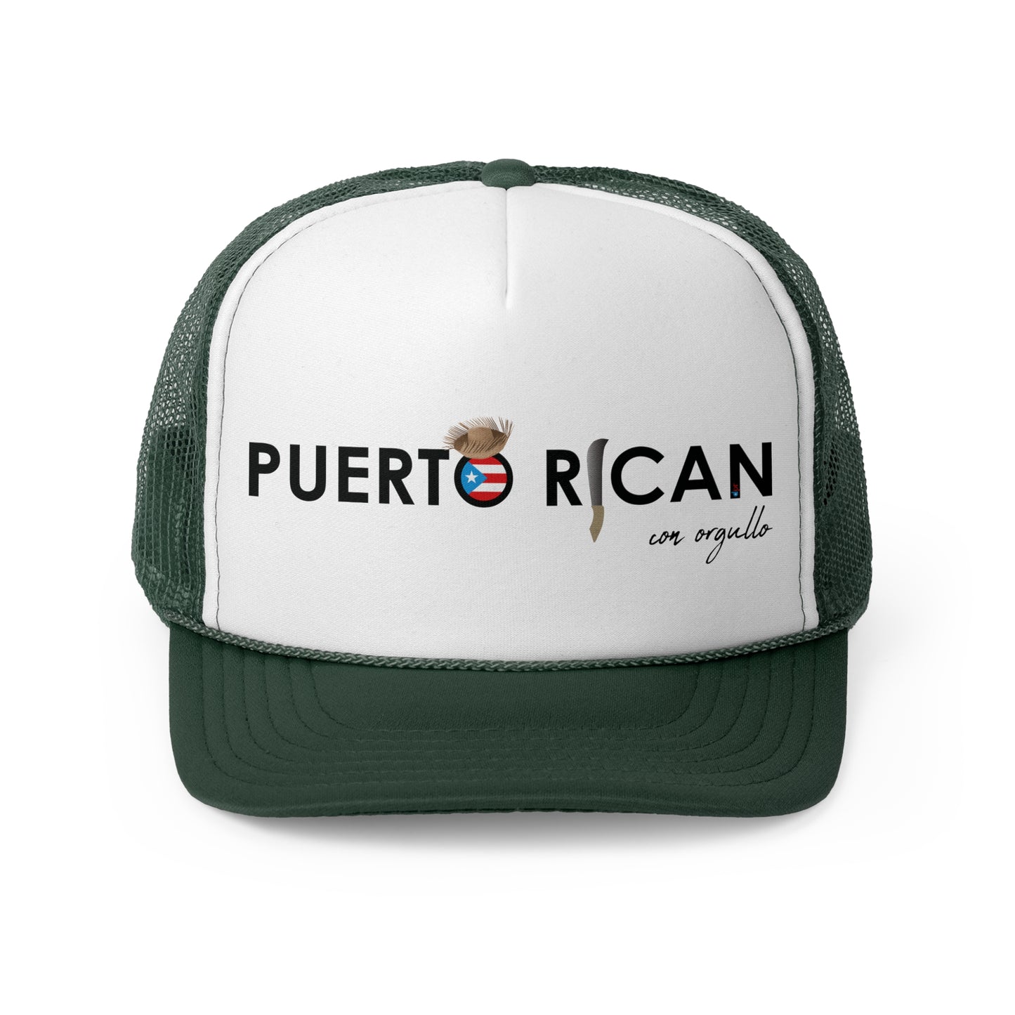 Puerto Rican con Orgullo Bandera Puerto Rican Pride Trucker Caps FREE SHIPPING