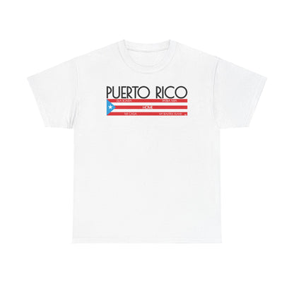 Puerto Rico HOME Unisex Heavy Cotton Tee