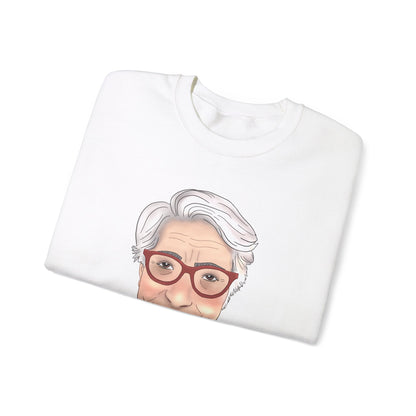 Abuela Boricua Always Here Never Left Heavy Blend™ Crewneck Sweatshirt