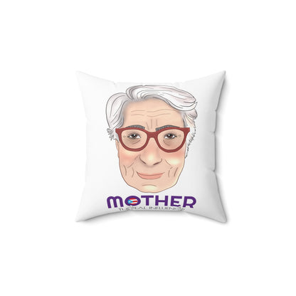 Mother The Real Influencer Spun Polyester Square Pillow