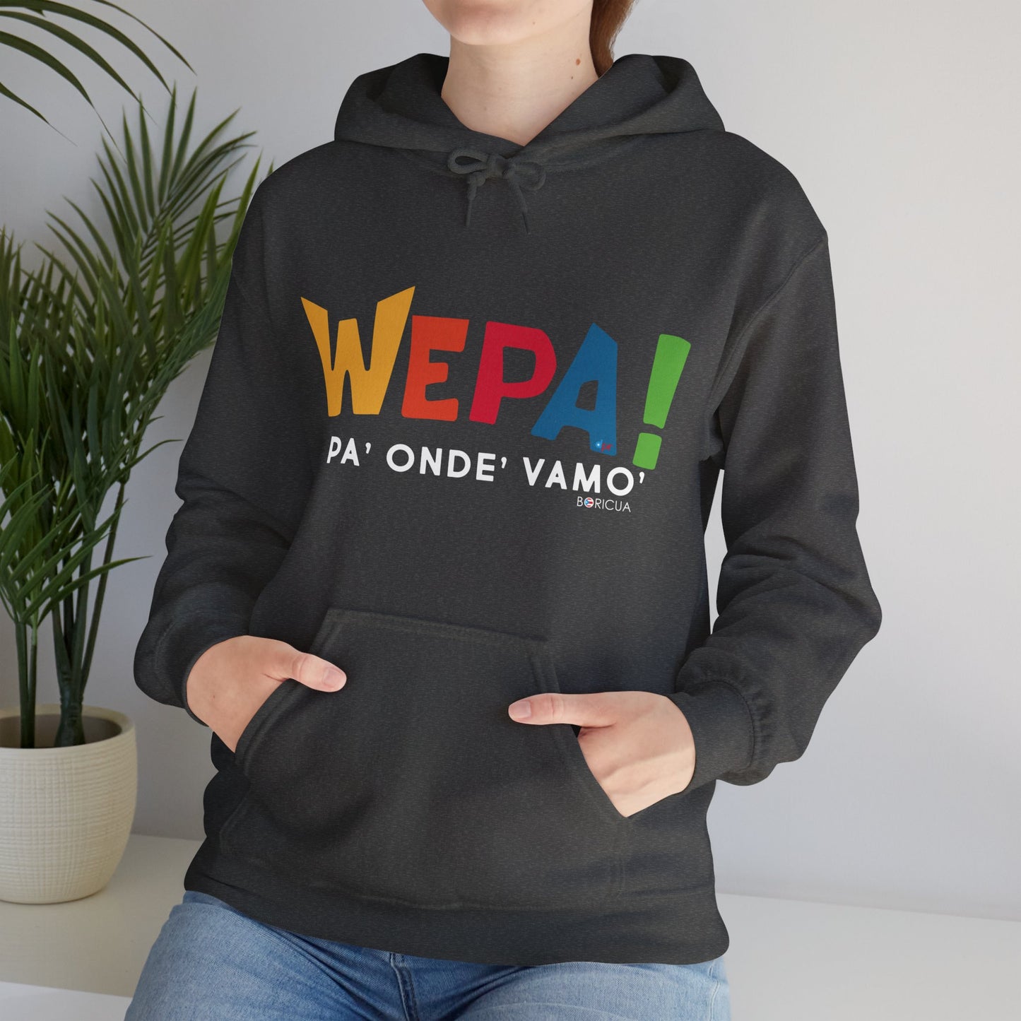 Wepa Boricua! Unisex Heavy Blend™ Boricua-Style Hoodies