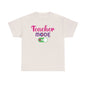 Teacher Mode ON - Back to School Boricua Teacher Heavy Cotton Tee