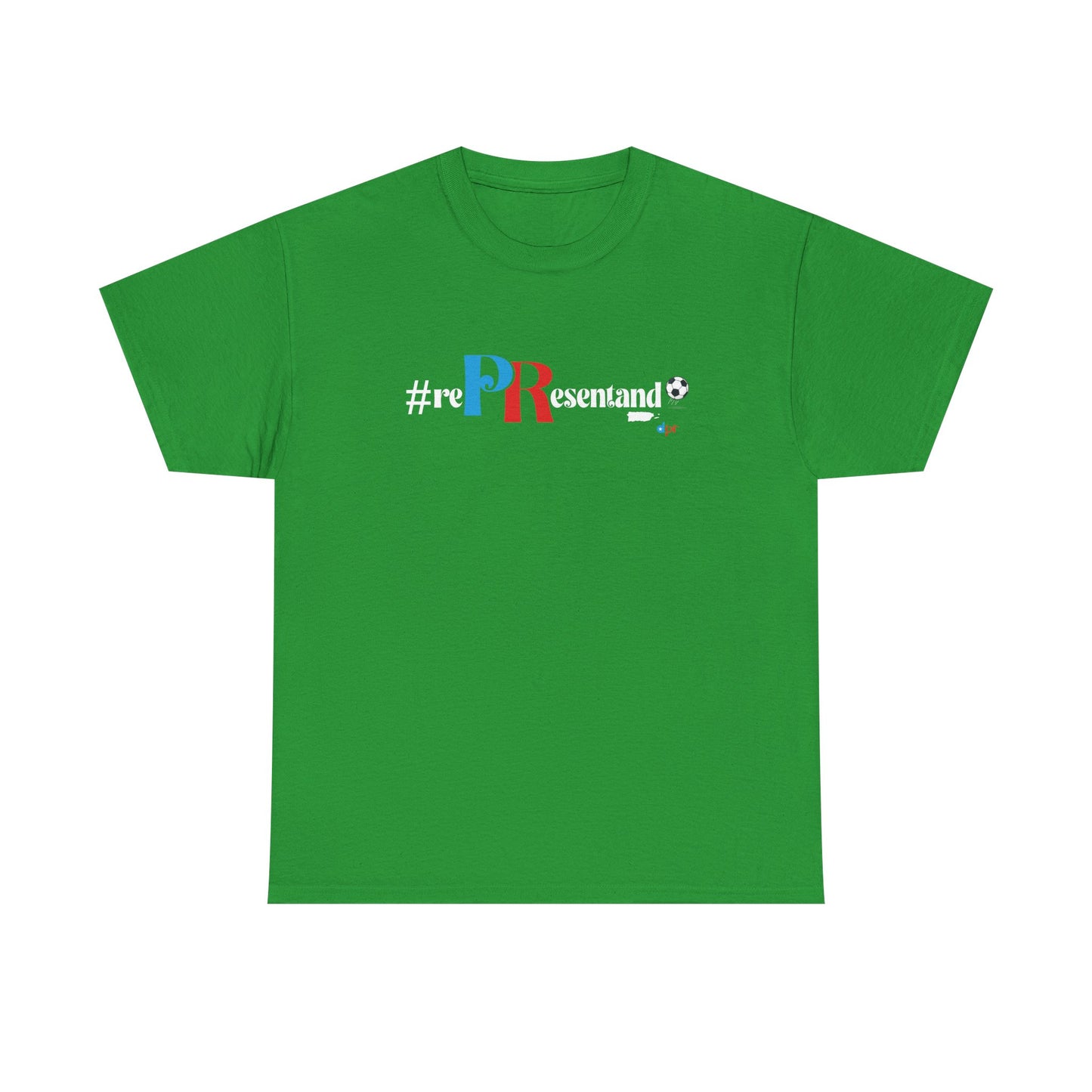 RePResentando Soccer Ball Unisex Heavy Cotton Tee