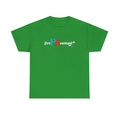 RePResentando Soccer Ball Unisex Heavy Cotton Tee