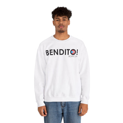 BENDITO BORICUA Heavy Blend™ Crewneck Sweaters