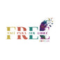 Free Nací para ser Libre Rainbow Waterproof Kiss-Cut Vinyl Decals
