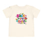Back To School Boricua Girl Toddler Short Sleeve Tee