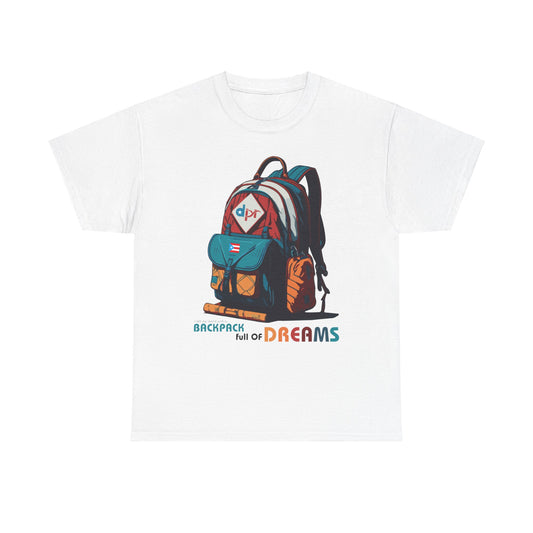 Backpack full of Dreams Unisex Heavy Cotton Tee