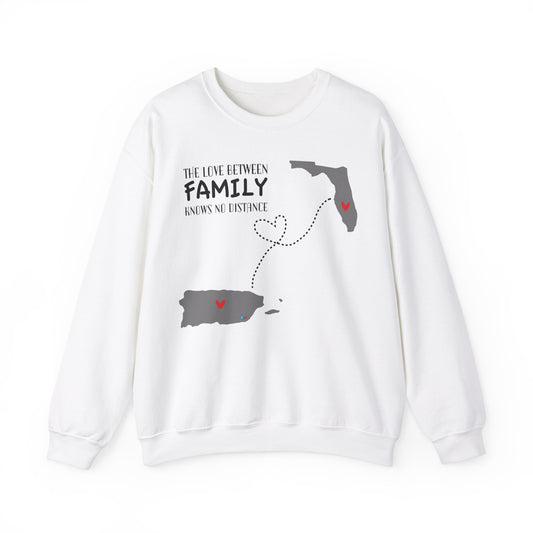 Love in the distance Florida Unisex Heavy Blend™ Crewneck Sweaters