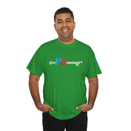 RePResentando Soccer Ball Unisex Heavy Cotton Tee