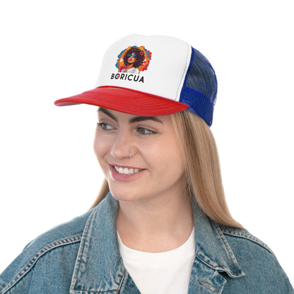 Flow Boricua Bandera Puerto Rican Pride Trucker Caps FREE SHIPPING