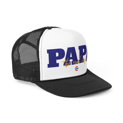 Papá The Real Influencer Puerto Rican Pride Trucker Caps FREE SHIPPING