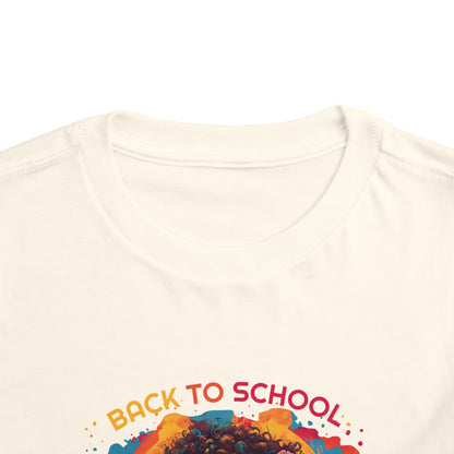 Back to School Maranta Boricua Toddler Short Sleeve Tee