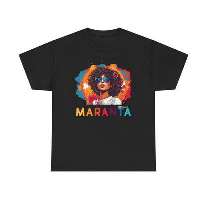 Maranta Boricua Girl Unisex Heavy Cotton Tee