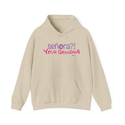 Señora Your Grandma Unisex Heavy Blend™ Boricua-Style Hoodies