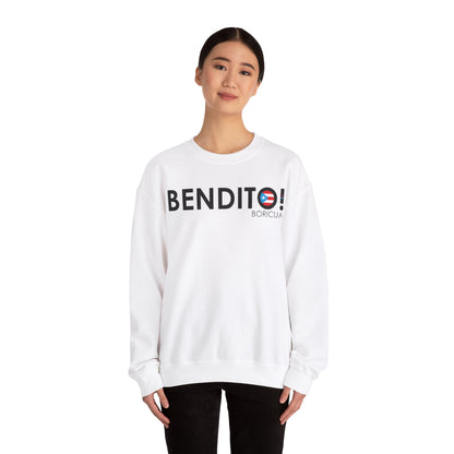 BENDITO BORICUA Heavy Blend™ Crewneck Sweaters