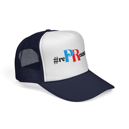 RePResentando Volleyball Puerto Rican Pride Trucker Caps FREE SHIPPING