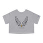 Cosiendo sus alas Soccer Player Flowy Cropped Tee