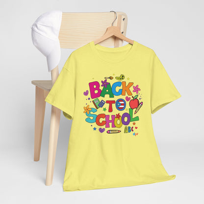 Back to School Boricua Teacher Heavy Cotton Tee