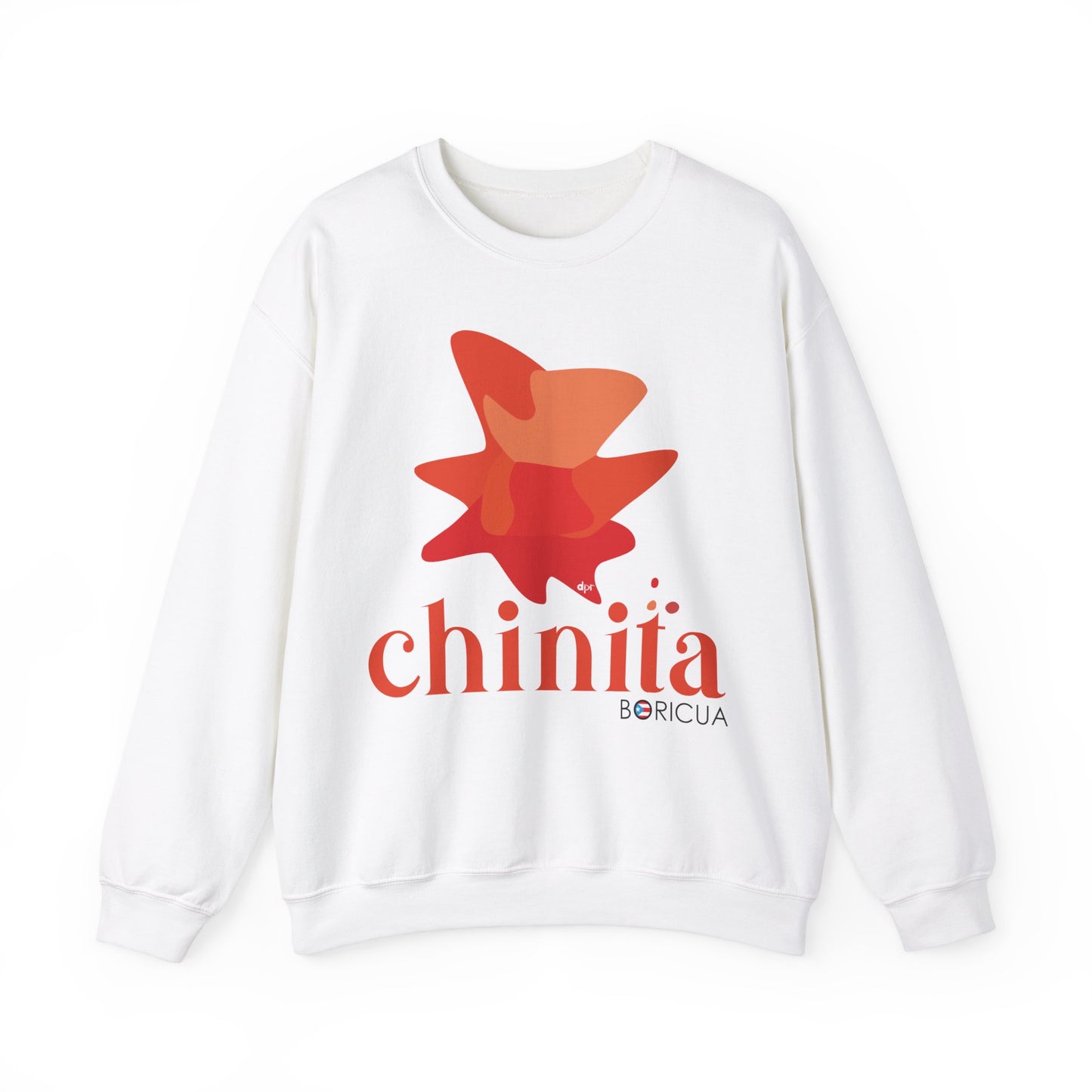 Chinita Boricua Unisex Heavy Blend™ Crewneck Sweaters