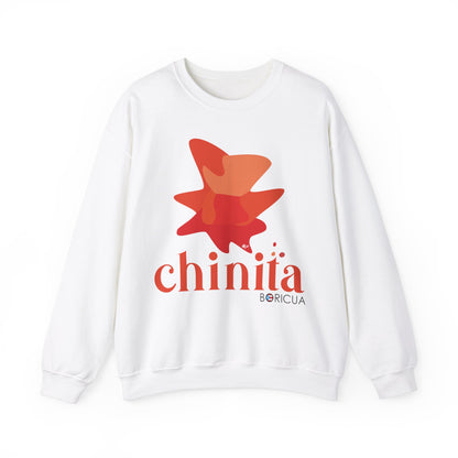 Chinita Boricua Unisex Heavy Blend™ Crewneck Sweaters