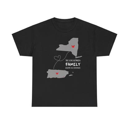 Love in the Distance New York Unisex Heavy Cotton Tee