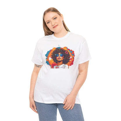 Mosaico Girl Unisex Heavy Cotton Tee