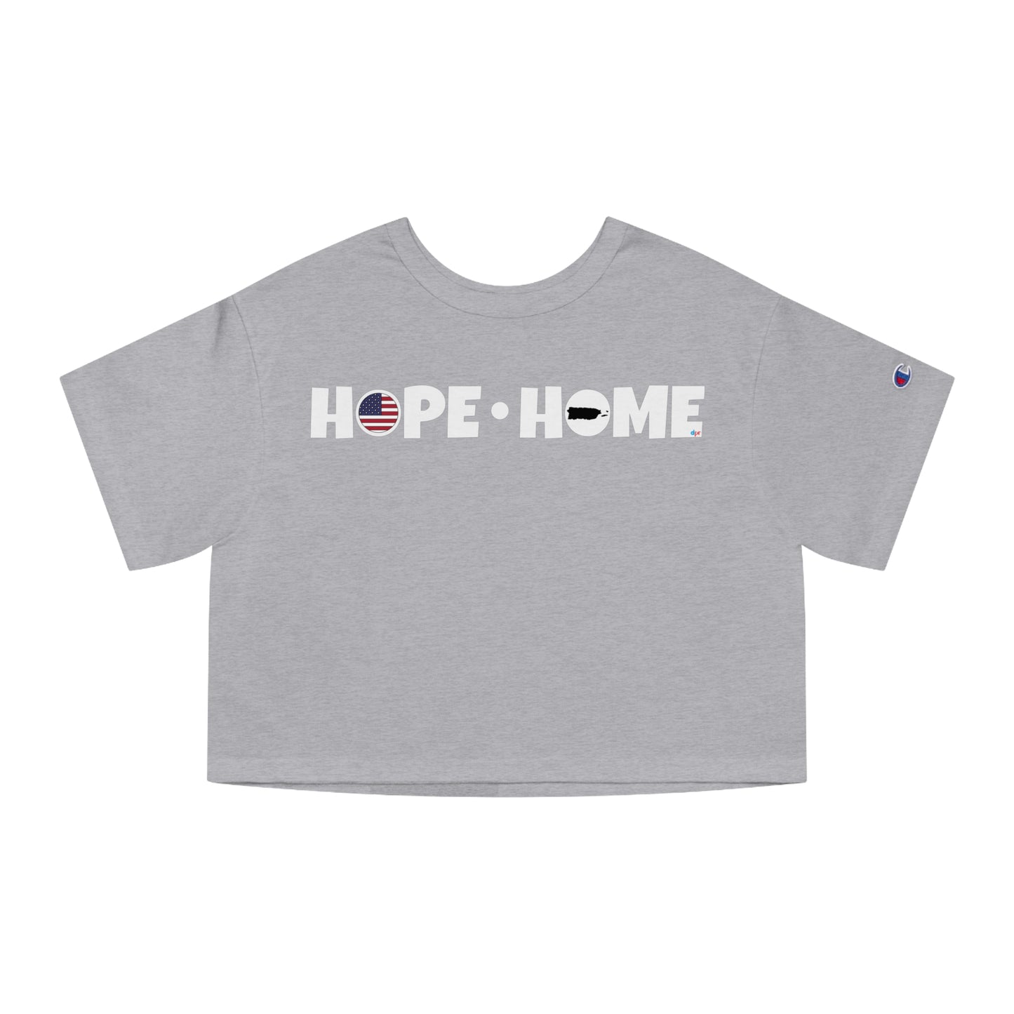 HOPE HOME PUERTO RICO Flowy Cropped Tee