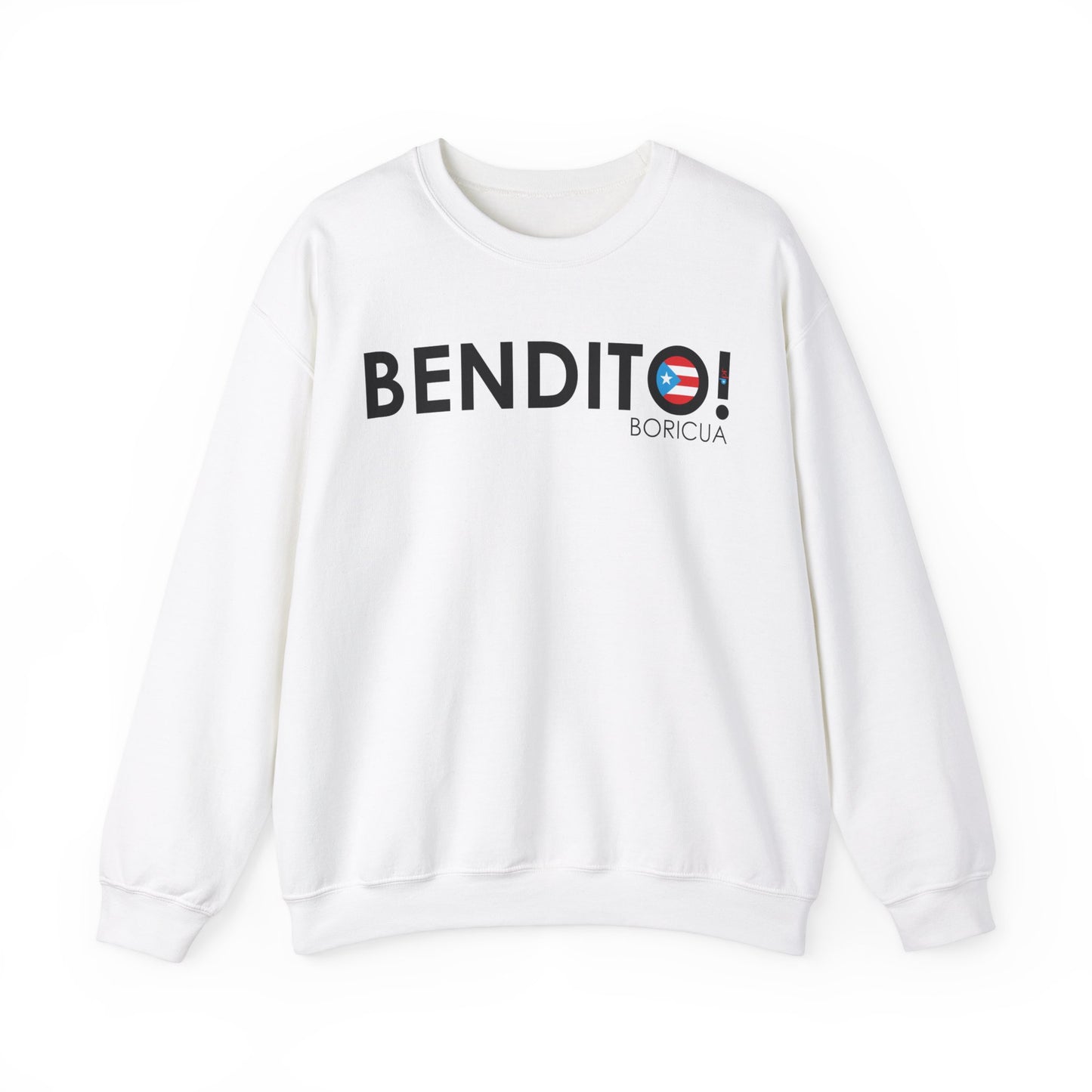 BENDITO BORICUA Heavy Blend™ Crewneck Sweaters