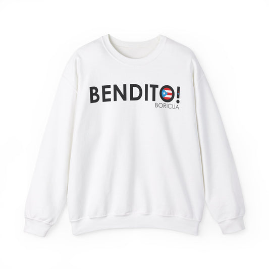 BENDITO BORICUA Heavy Blend™ Crewneck Sweaters