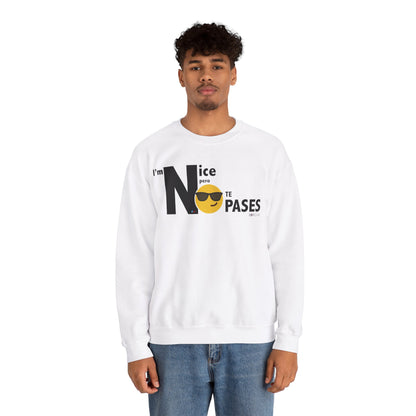 I'm Nice Boricua Unisex Heavy Blend™ Crewneck Sweaters