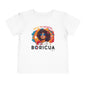 Back to School Boricua Girl Flow Black Toddler Short Sleeve Tee