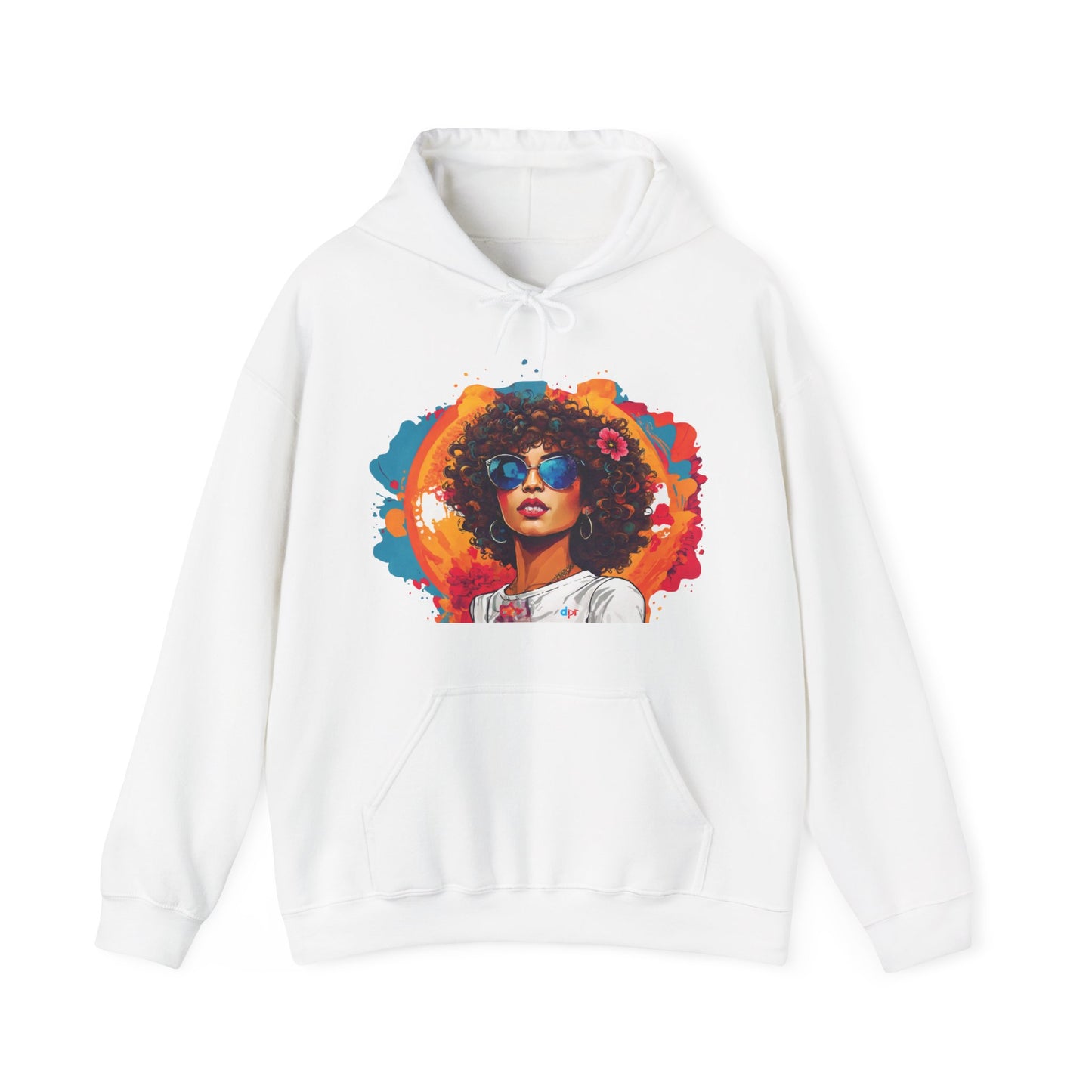 Mosaico Girl Unisex Heavy Blend™ Boricua-Style Hoodies