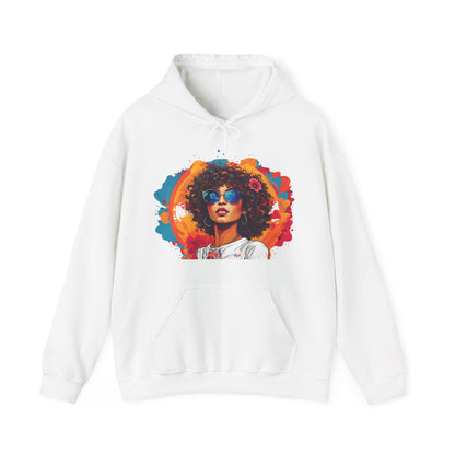 Mosaico Girl Unisex Heavy Blend™ Boricua-Style Hoodies