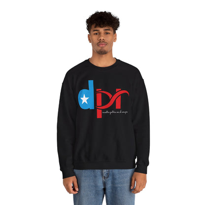 Dpr Nuestra patria en el corazón Unisex Heavy Blend™ Crewneck Sweaters