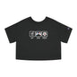 Eat Play Fútbol Graphic Tee | Puerto Rican Flag Soccer Flowy Cropped Tee