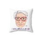 I Will Love You Forever Mamá Boricua Spun Polyester Square Pillow