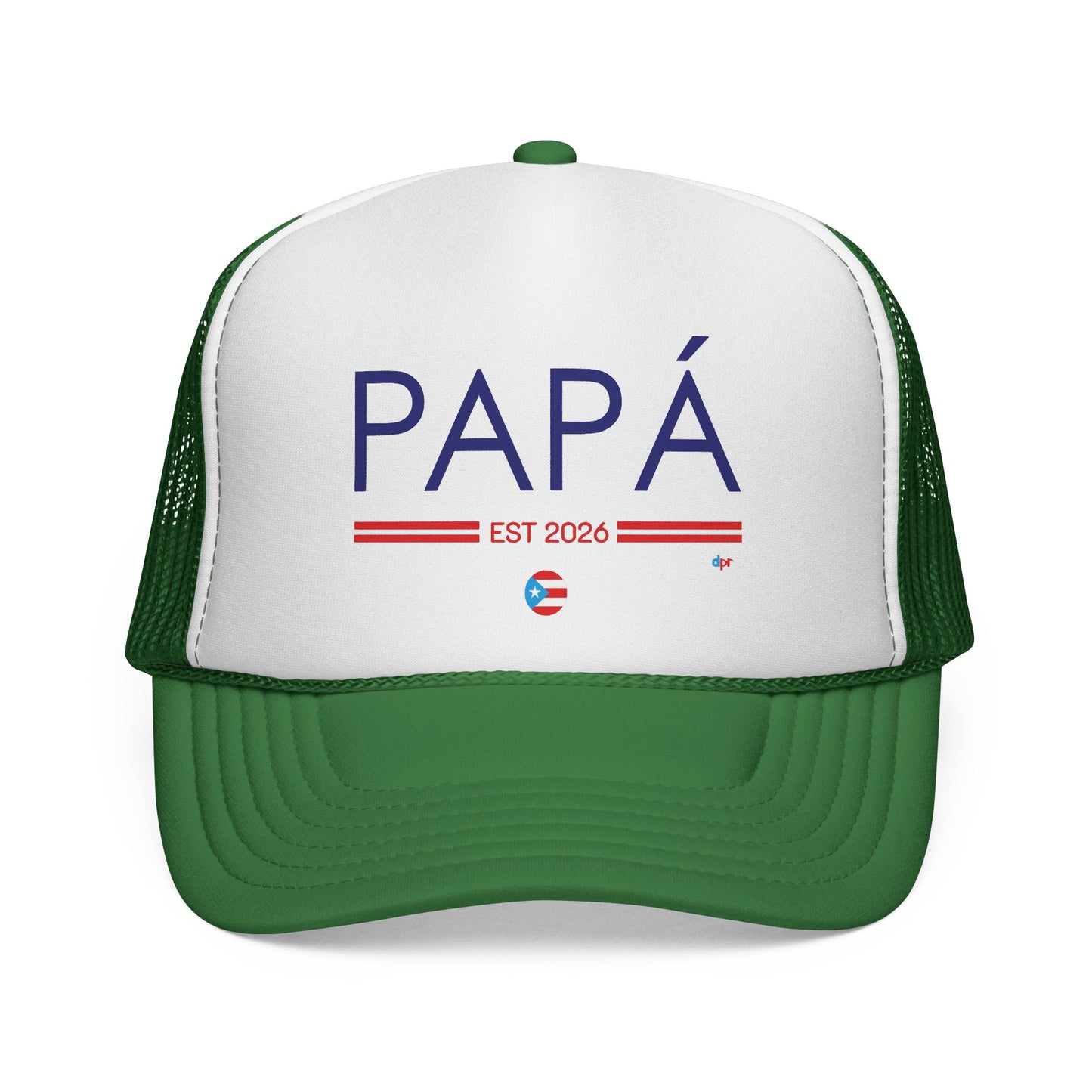 Copy of Papá Established 2026 Puerto Rican Pride Trucker Caps FREE SHIPPING
