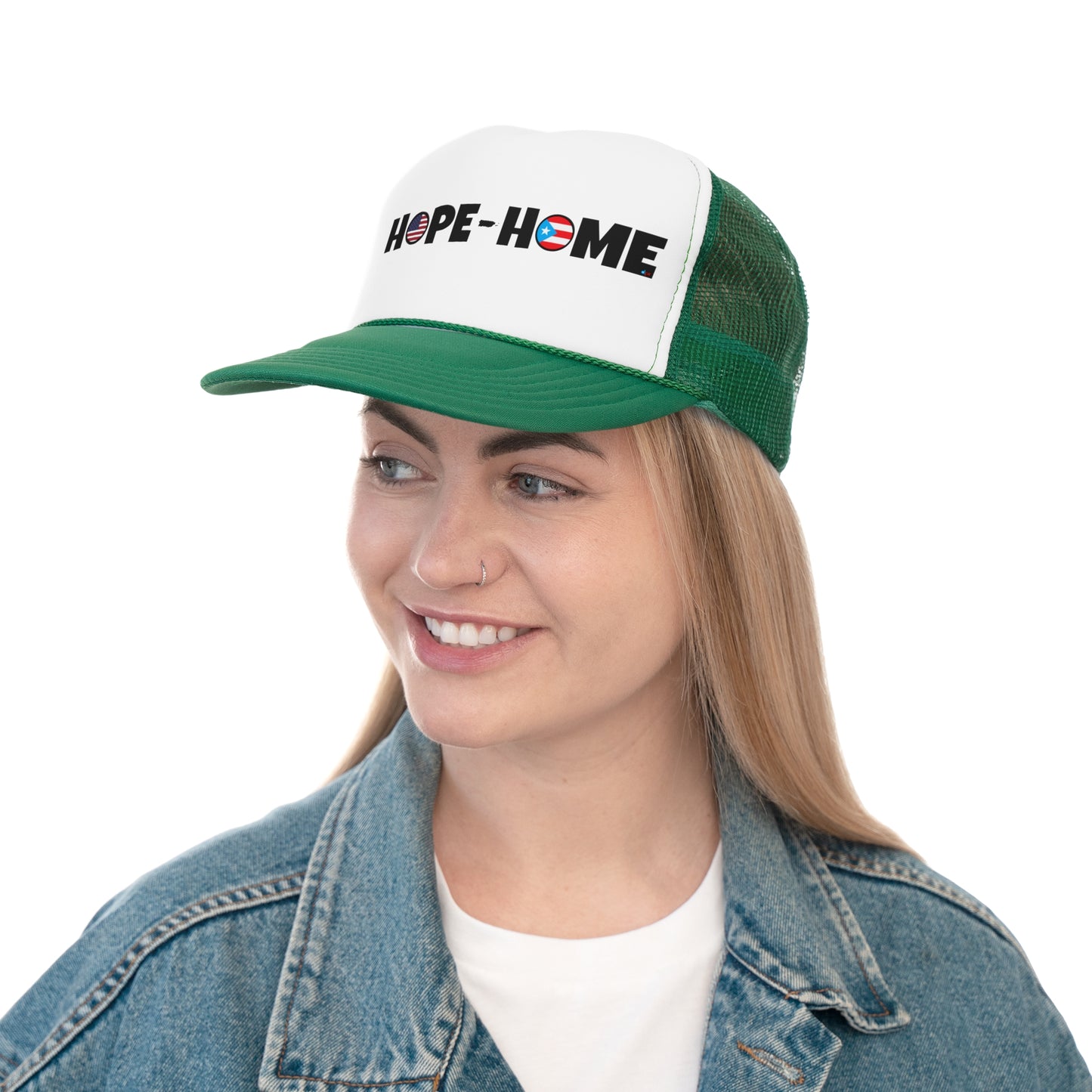 Hope • Home Puerto Rican Pride Trucker Caps FREE SHIPPING