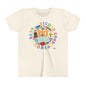 Back to School Boricua Girl Youth Short Sleeve Tee