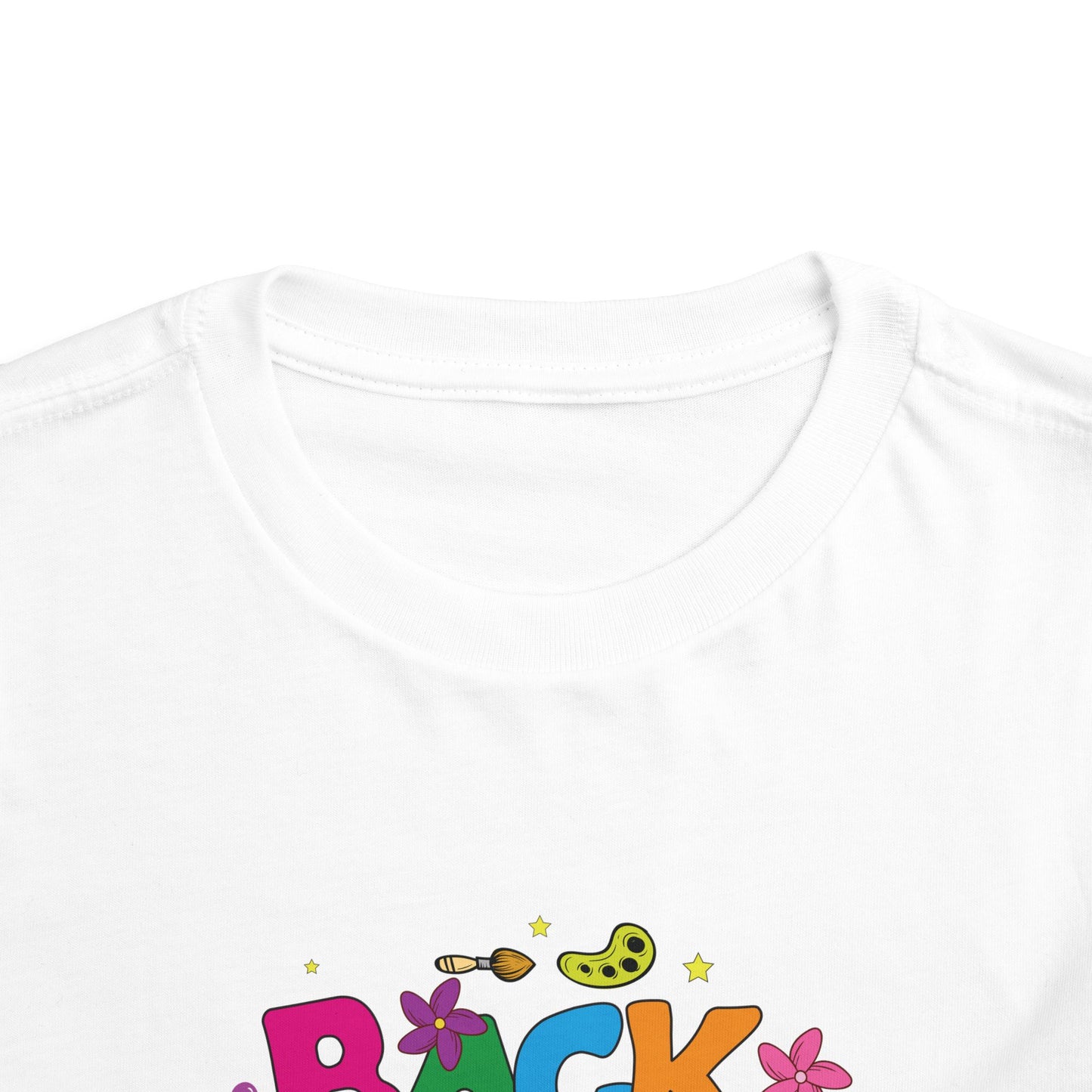 Back To School Boricua Girl Toddler Short Sleeve Tee