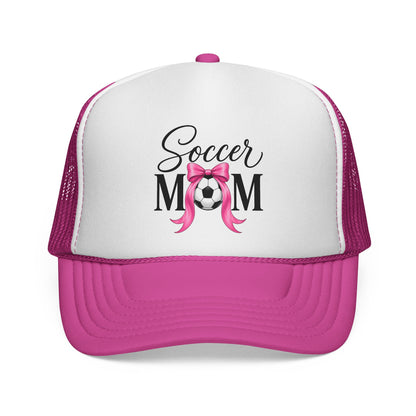 Soccer Mom Boricua Red Bow Puerto Rican Flag Trucker Caps FREE SHIPPING